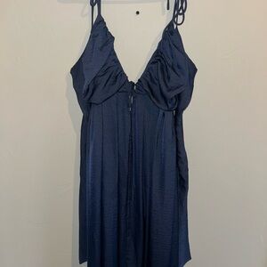 Lulu's Navy Maxi Dress